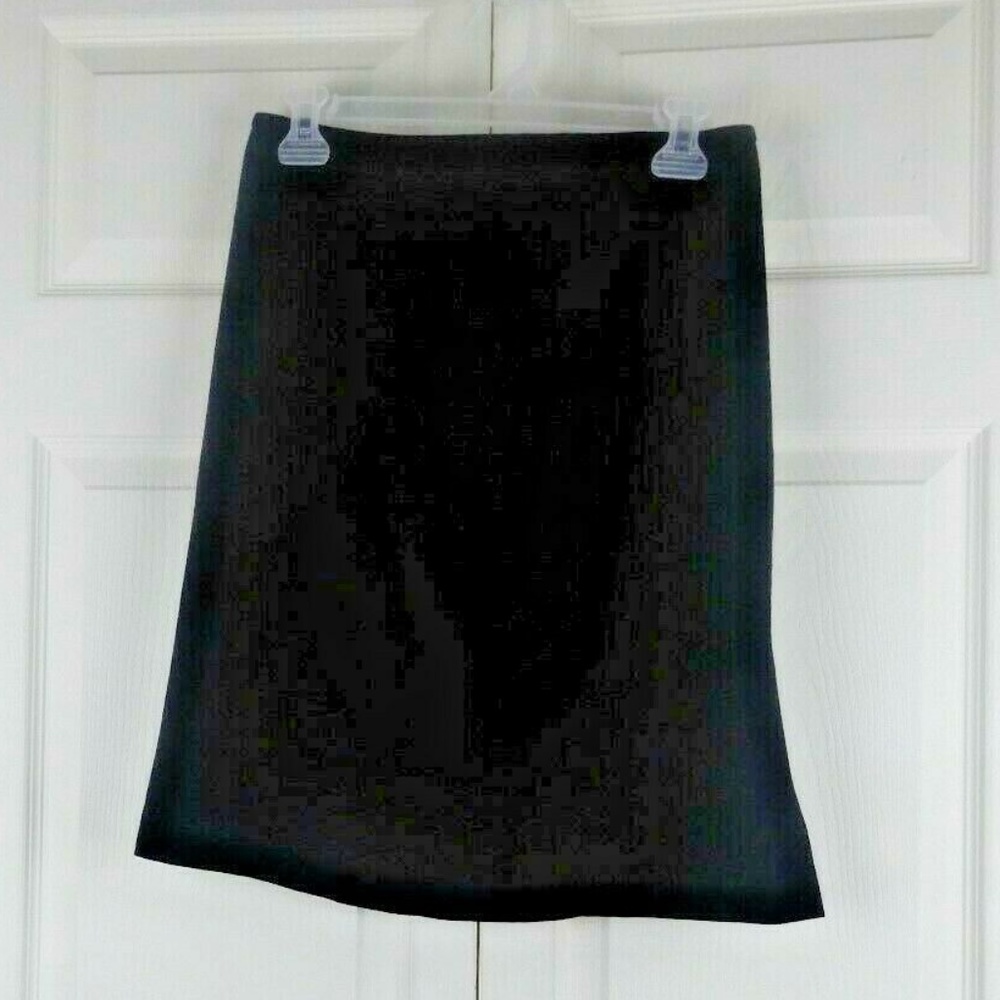 🎂Sassco Black Wool Lined Skirt Size 6P